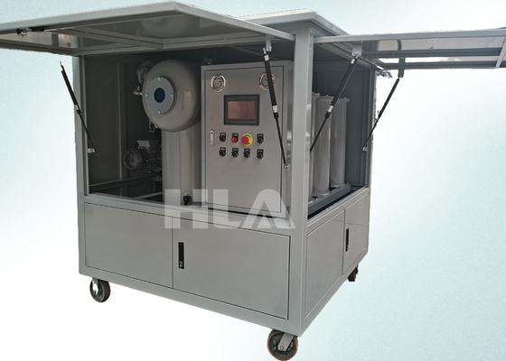Máy lọc dầu biến áp bộ lọc ba giai đoạn với điều khiển tự động PLC