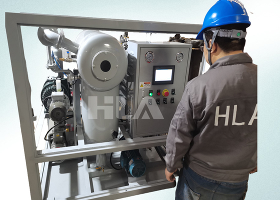 Máy lọc dầu biến áp ba giai đoạn với điều khiển PLC hoàn toàn tự động