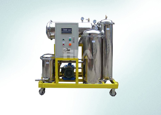 Dầu điện chân không Hệ thống lọc dầu văn phòng phẩm Movable Với Trailer