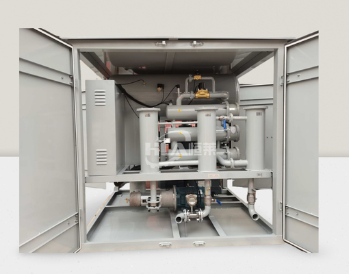 Máy lọc dầu điện nhiệt 48KW để làm sạch dầu hiệu quả ở áp suất 0,04MPa