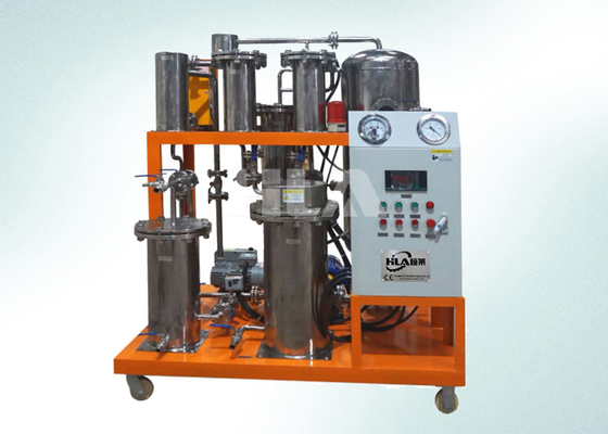Máy lọc dầu ăn bảng điều khiển tự động PLC cho vận hành tự động/thủ công và theo yêu cầu của khách hàng