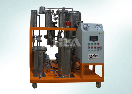 Máy lọc dầu ăn bảng điều khiển tự động PLC cho vận hành tự động/thủ công và theo yêu cầu của khách hàng