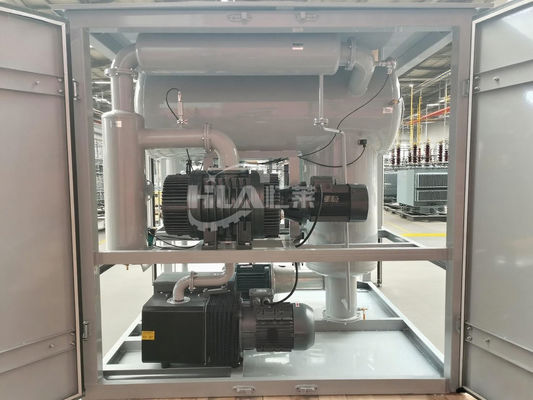 Vacuum Structure Mobile Oil Purifier with Water Content ≤3ppm and Pressure ≤0.4 Mpa