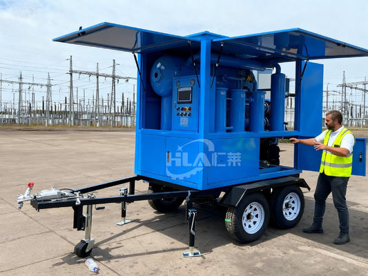 Thiết bị nhỏ gọn và bền của máy lọc dầu di động ≤0,4 Mpa Mức chân không -0,06 ∼0,099 Mpa