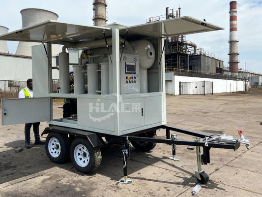 Transformer Oil Filtration Machine Flow 1800 L/h-18000L/h Ultimate Vacuum 3-5Pa Optional Flowmeter for Maximum Filtration