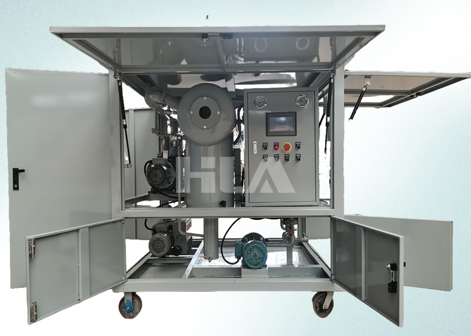 Máy lọc máy lọc dầu điện PLC Control Transformer Electric Oil Purifier Máy lọc với phụ kiện