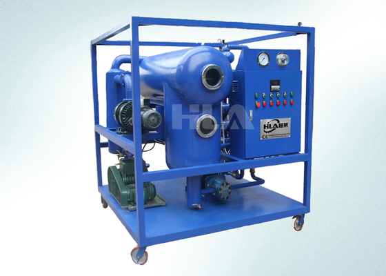 Máy lọc dầu biến áp chân không cao với bảng điều khiển tự động