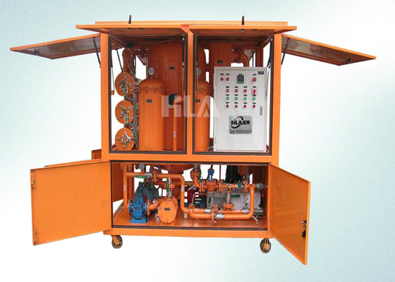 Máy biến áp chân không Nhà máy xử lý dầu di động / Dầu cách điện Máy lọc dầu di động