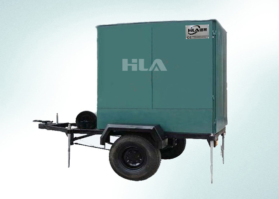 Máy lọc dầu biến áp di chuyển 6000 L / giờ Tốc độ dòng chảy