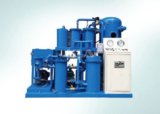 Máy lọc dầu bôi trơn chân không độ chính xác cao với bộ lọc báo chí