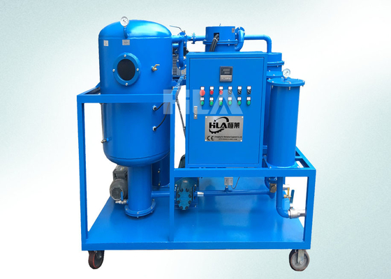 Máy lọc dầu Turbine màu đen với hệ thống bảo vệ liên động