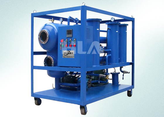 Máy lọc dầu tua bin chân không Hệ thống sưởi khử nhũ tương dầu tách nước